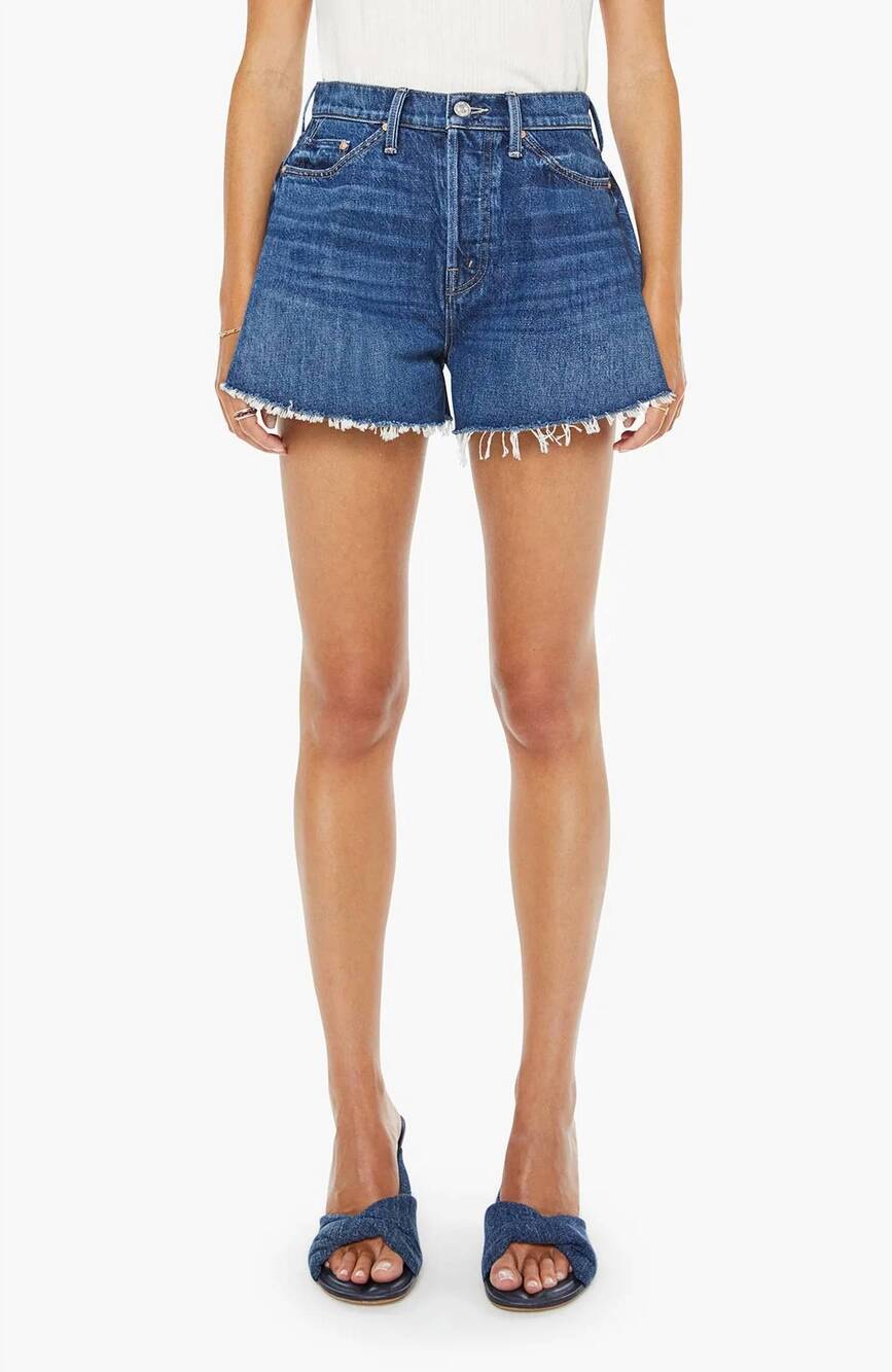 NEW MOTHER women's the flutter fray short in did you bring me anything?